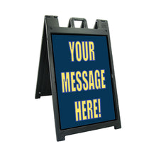 Signicade Deluxe | Includes 2 Custom Panels (24"W x 36"H)