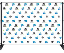 Back Drop Display/ Room Divider- Large Tube (Single Sided)