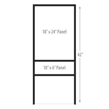 Custom H-Frame & Banjo Signs for Real Estate & Business | Choose Frame & Size/Orientation