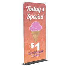Double Sided Tension Fabric Display | Flat Base