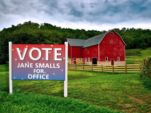 Political/ Voting Large Roadside Signs