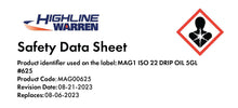 Wireline Spec Decals "Ridgeline and Highline" | Standard 3M Vinyl | 5.5" x 2.5"