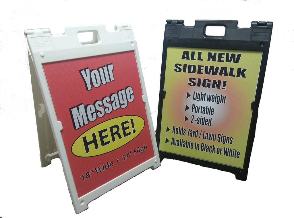 MDX 18″x24″ Mid-Size Sidewalk Sign – Visibility Signage Experts